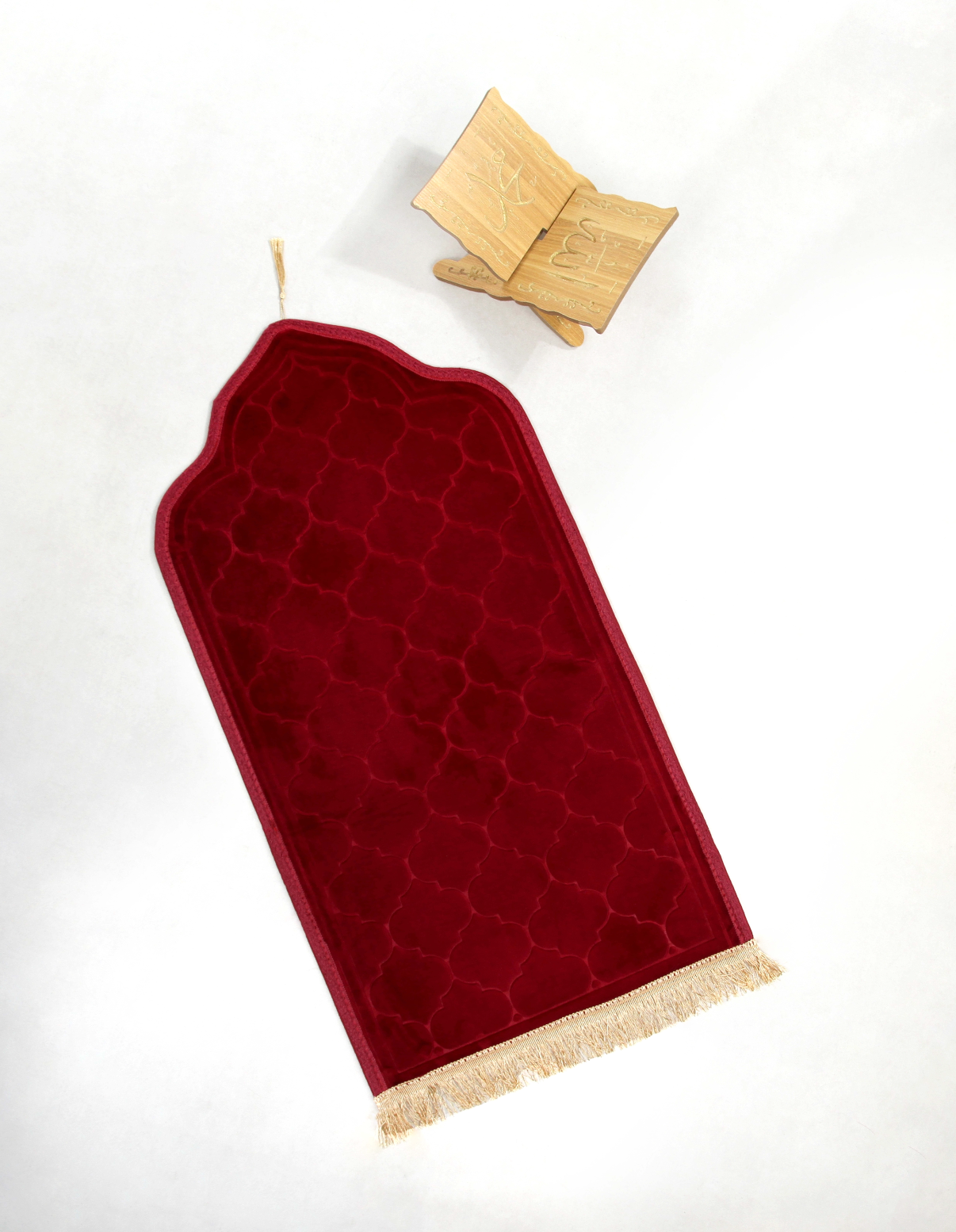 Tapis de prière Minaret Rouge