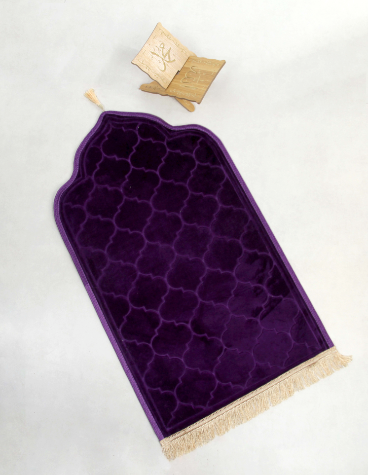 Tapis de prière Minaret Violet