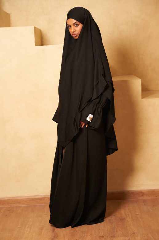 SET MEDINA SATIN NOIR