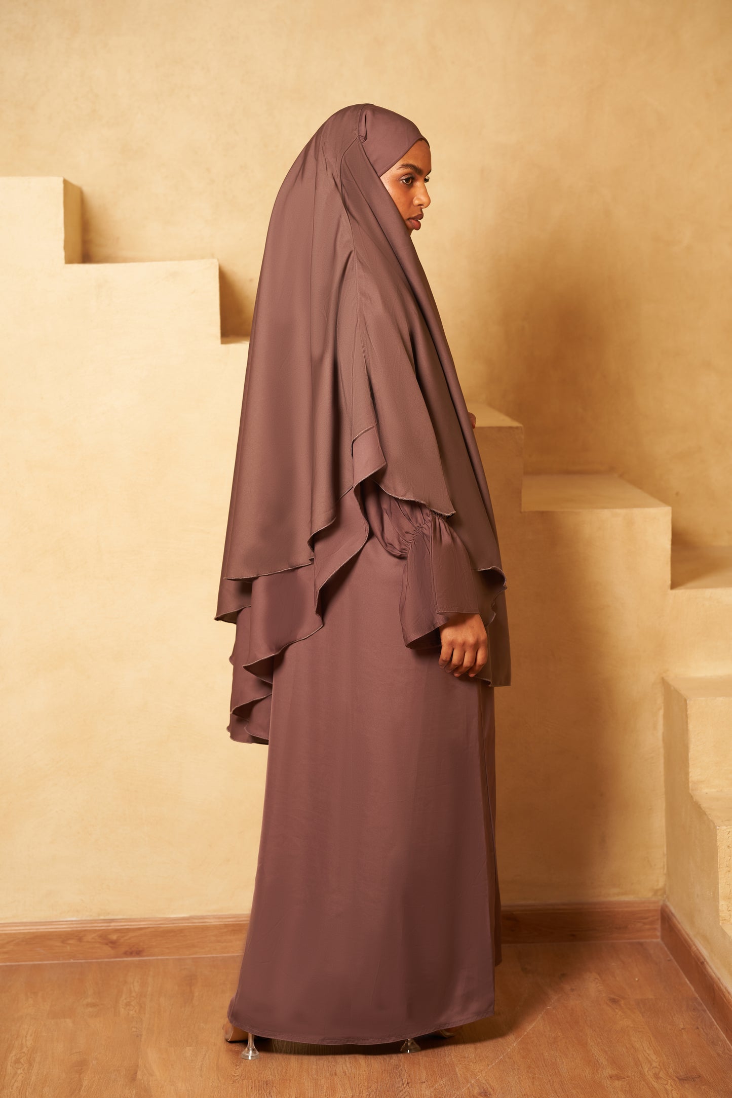 SET MEDINA SATIN ROSE POUDRÉ