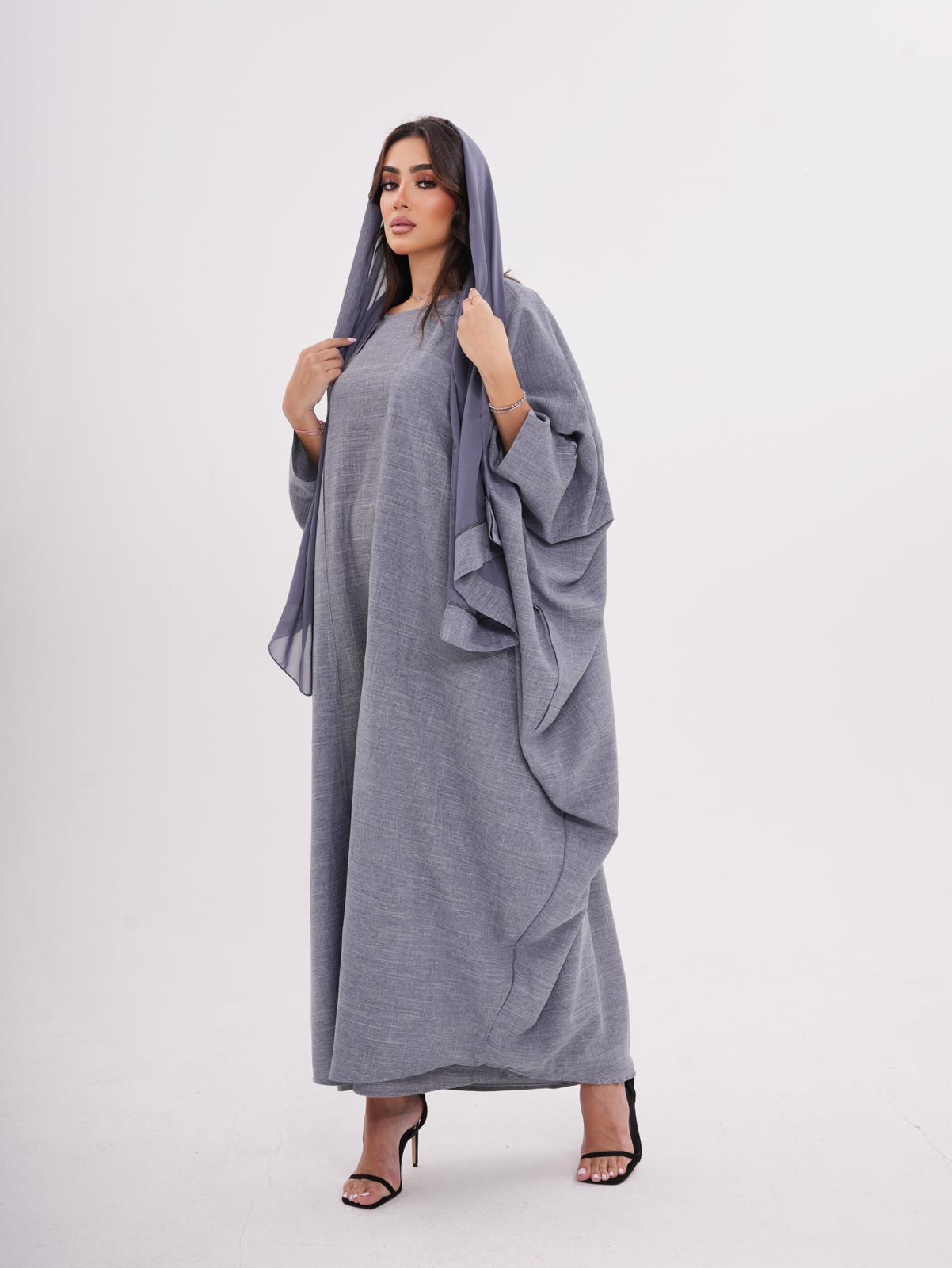 SET LIN CHINE BLEU