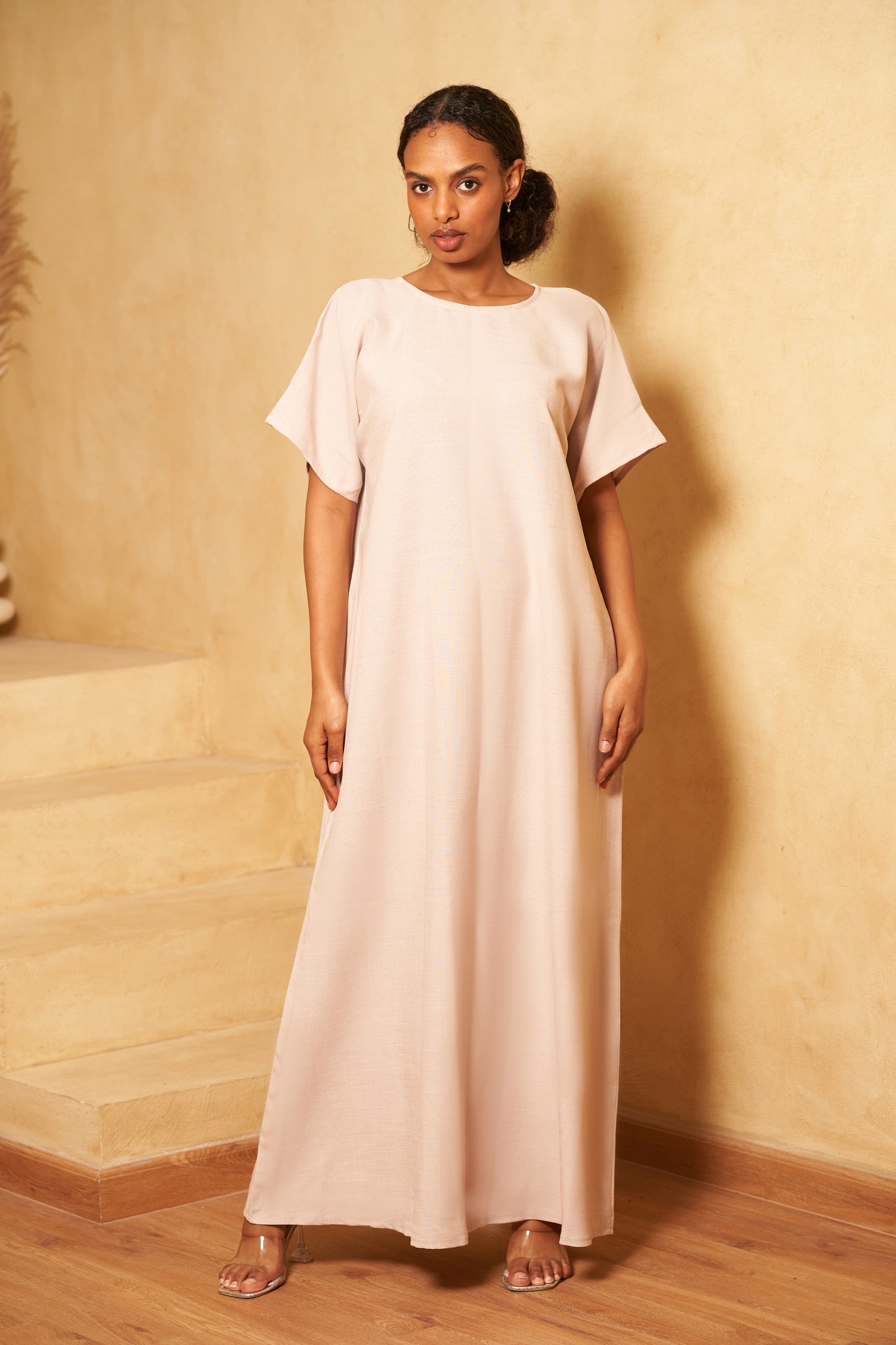 SET LIN CHINÉ BEIGE